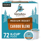 Caribou Coffee Caribou Blend Keurig Single-Serve K-Cup Pod, Medium Roast Coffee, 72 Count