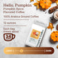 Hello Pumpkin | Pumpkin Spice Flavored Coffee | Ground Coffee | Smoothe Medium Roasted Coffee Blend | Made With 100% Arabica Bea
