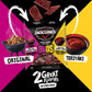 Jack Link s DUOs Original and Teriyaki Beef Jerky  Shareable Under 100 Calories Snack Packs with 11g of Protein  Great Stocking Stuffers  Bulk Pack of Individual Bags of Meat Snacks - 3.25oz (4 Count)