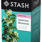 Stash Jasmine Blossom Green Tea - Caffeinated, Non-GMO, 120 Bags Total (20 Count Pack of 6)