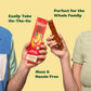 SOLELY - Organic Banana Chocolate Drizzled Fruit Jerky - 12 Individually Wrapped Strips - Fruit Leather Made from Dried Fruit -