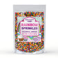 Unpretentious Rainbow Baking Sprinkles (1.5 Lb) Bulk Quantity For High-Volume Baking, Dessert Topper