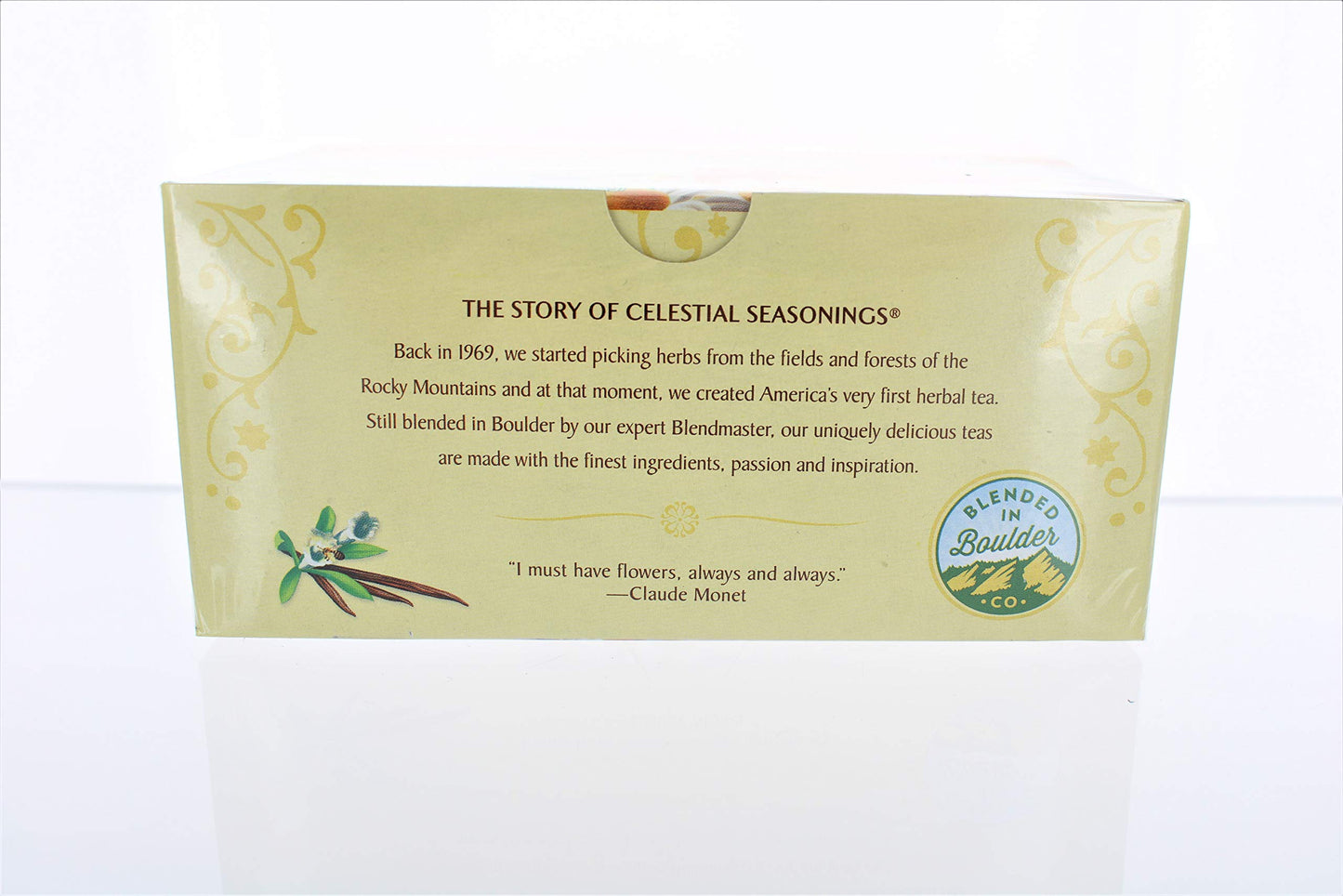 Celestial Seasonings Herbal Tea - Honey Vanilla Chamomile - Model 48874