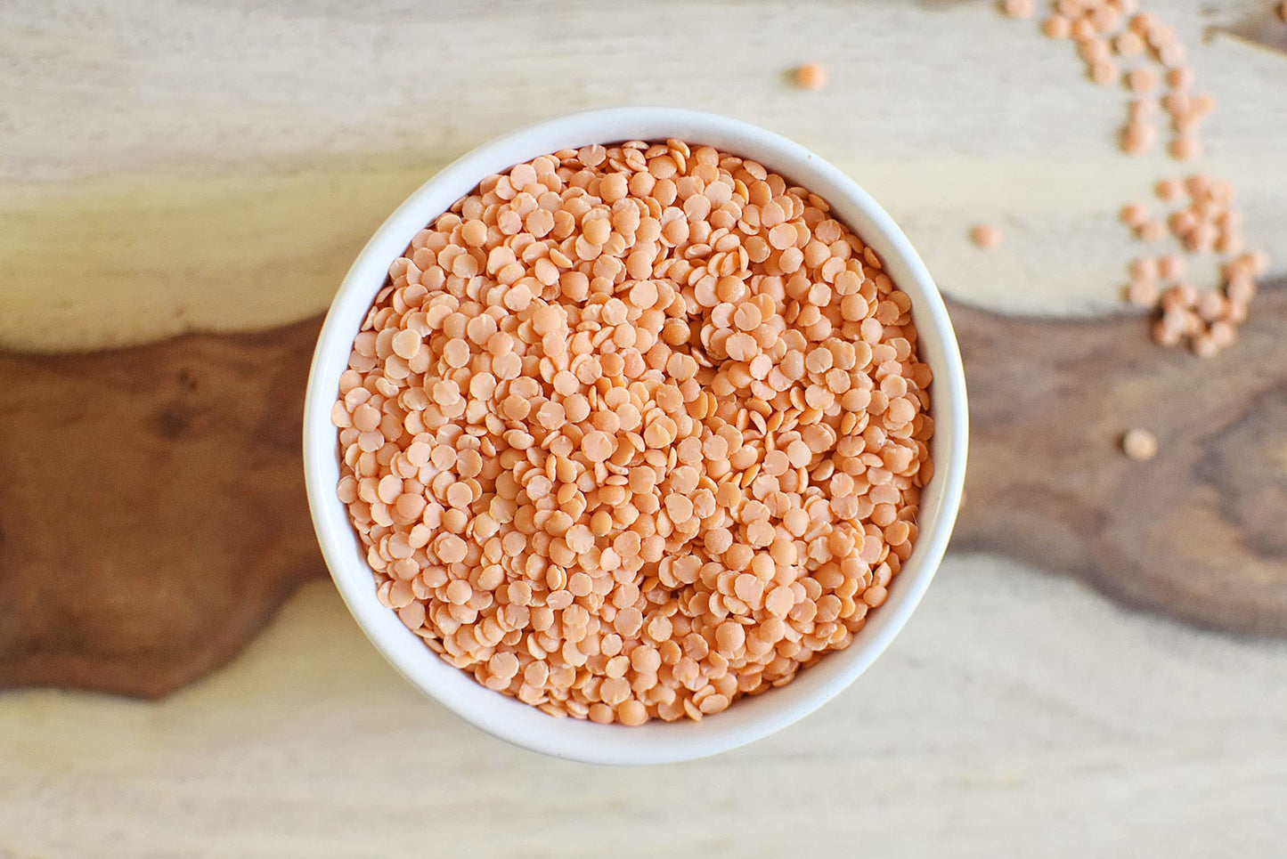 Anthonys Organic Split Red Lentils, 2 lb, Masoor Dal, Gluten Free, Non GMO, Vegan