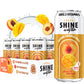 ShineWater Vitamin D Electrolyte Drink - Sugar-Free Peach Mango Flavor, 16 Fl Oz (Pack of 12)