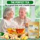 TeaDreamTea Ginger Tea Bags - 100 Bleach-Free Herbal Tea Bags | Caffeine Free, Antioxidant, Upset Stomach Relief
