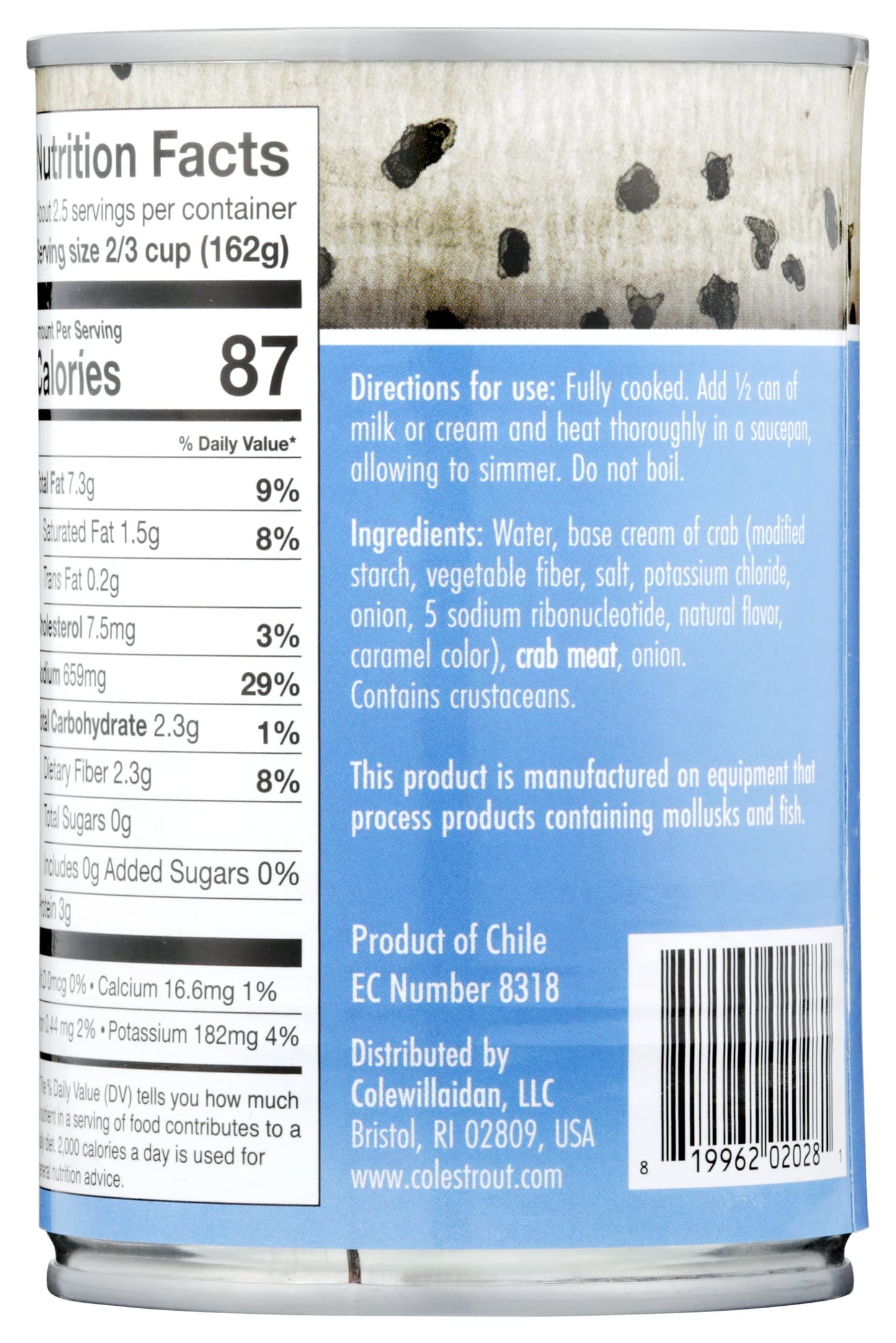 COLES CHSPKCRMCRB S81473 (12x15.00)