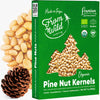 From Wild Fresh Organic Pine Nuts 7Oz Certified Vegan Kosher Unsalted Pignolias - Siberian Pine Nuts For Pesto, Raw Nuts, Medite