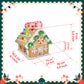 2 Pack Gingerbread Cookie House Kit - (1.1 Lbs And 1.6 Lbs) - Easy To Decorate - Includes Everything Needed To Assemble And Deco