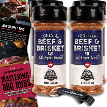 Pit Boss BBQ Mixed Seasoning Spice & Rub Bundle, 24 oz (4 x 6 oz)