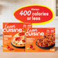 Lean Cuisine Frozen Meal Spaghetti With Meatballs, Protein Kick Microwave Meal, Microwave Spaghetti Dinner, Frozen Dinner for On