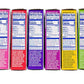 Propel Powder Packets Drink Mix Singles Variety Of 6 Lemon, Grape, Berry, Raspberry Lemonade, And Kiwi Strawberry