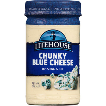 Litehouse Chunky Blue Cheese Dressing & Dip, 13 oz
