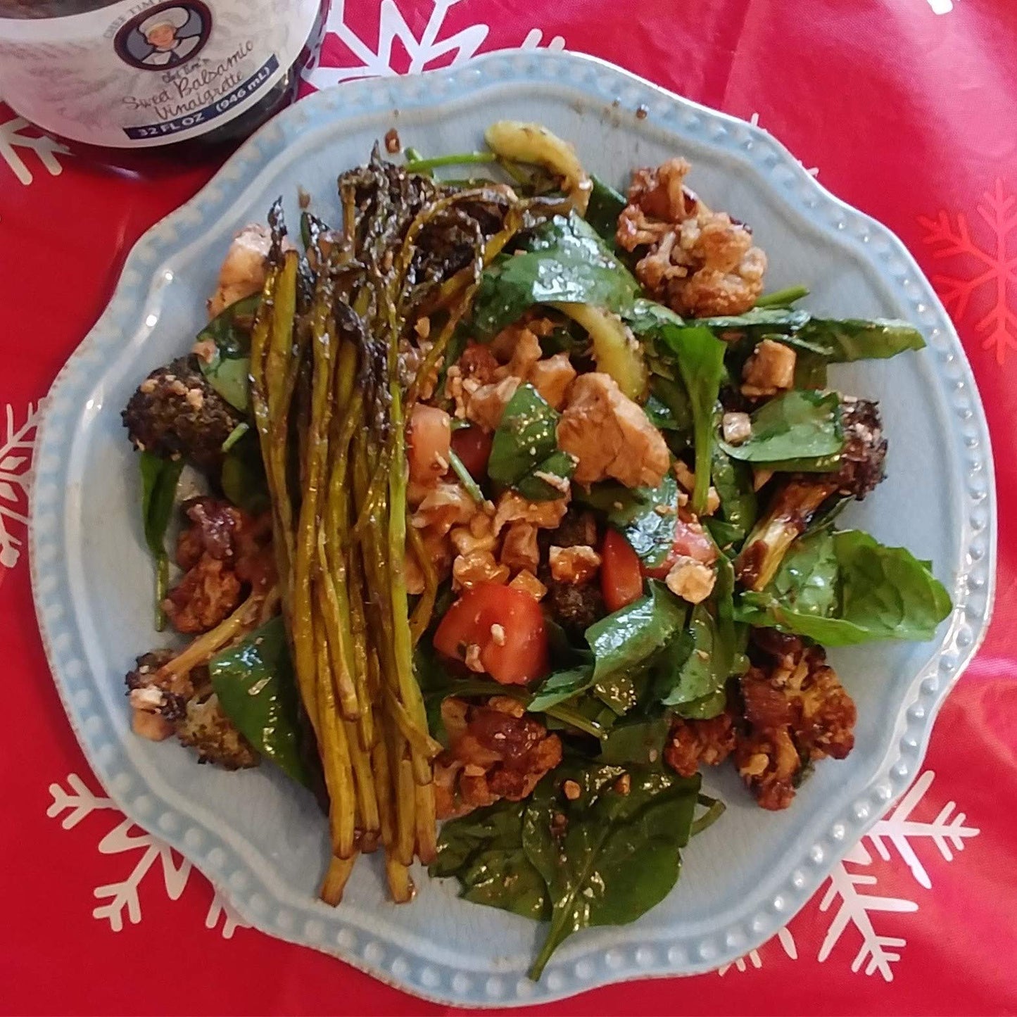 Chef Tim's Sweet Balsamic Vinaigrette - 32 oz Salad Dressing & Marinade, No Refrigeration Needed, Perfect for Salads and Grilling