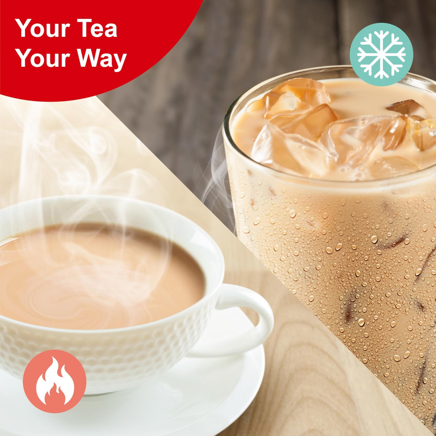 J Way Classic Milk Tea 2.2 Lb (1 Count), Powdered Instant Milk Tea Drink Mix, Serve Hot Or Cold, Makes Blended Frappe Drinks