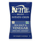 Kettle Brand Potato Chips, Sea Salt And Vinegar, 5 Ounce Bags (Pack Of 8)