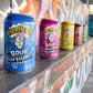 Warheads Soda - Sour Fruity Soda, Classic Flavors, 12 Fl Oz (Pack of 5)