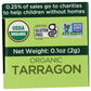 Spicely Organic Tarragon, 0.1 Oz