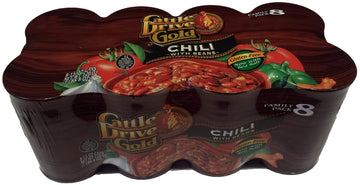 Cattle Drive Gold Beef Chili with Beans  15 Ounce (Pack of 8)
