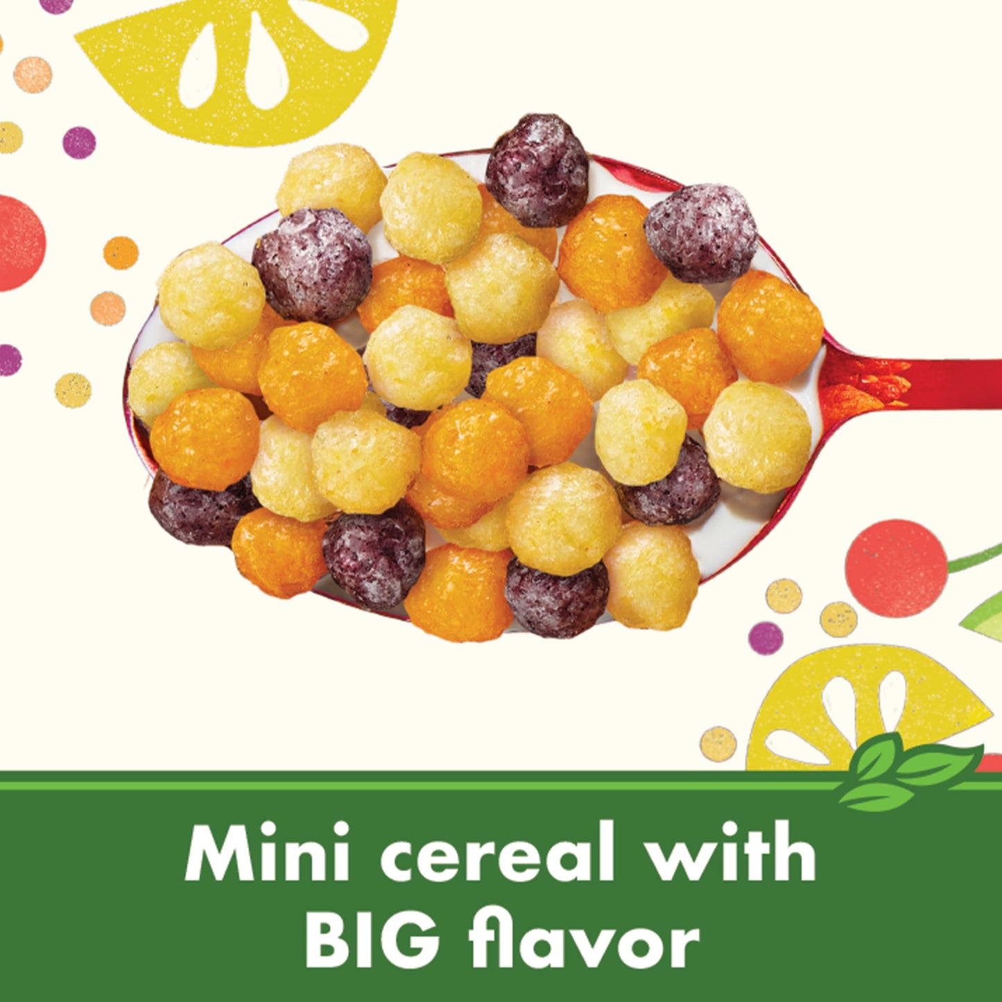 Cascadian Farm Organic Mini Fruitfuls Breakfast Cereal, Made With Whole Grain, Non-Gmo, 11.1 Oz