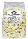 Fairtime Taffy Bulk Yellow Candy for Candy Buffets, Lemon Taffy, Lemon Candy, Bulk Candy, Pinata Candy, Individually Wrapped Can