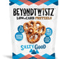 BeyondChipz Low Carb Pretzels, Keto Friendly, 2g Net Carbs, 18g Protein, 8oz Bag, Pack of 3