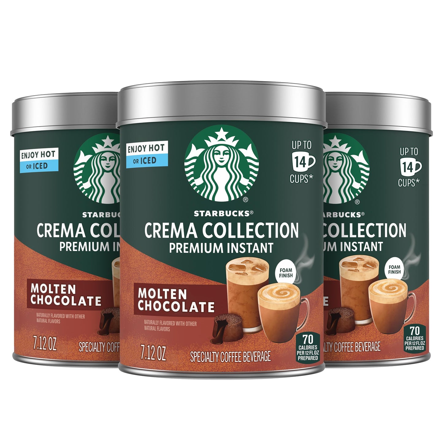 Starbucks Premium Instant Molten Chocolate Coffee, 2.37 Ounce (Pack of 3)