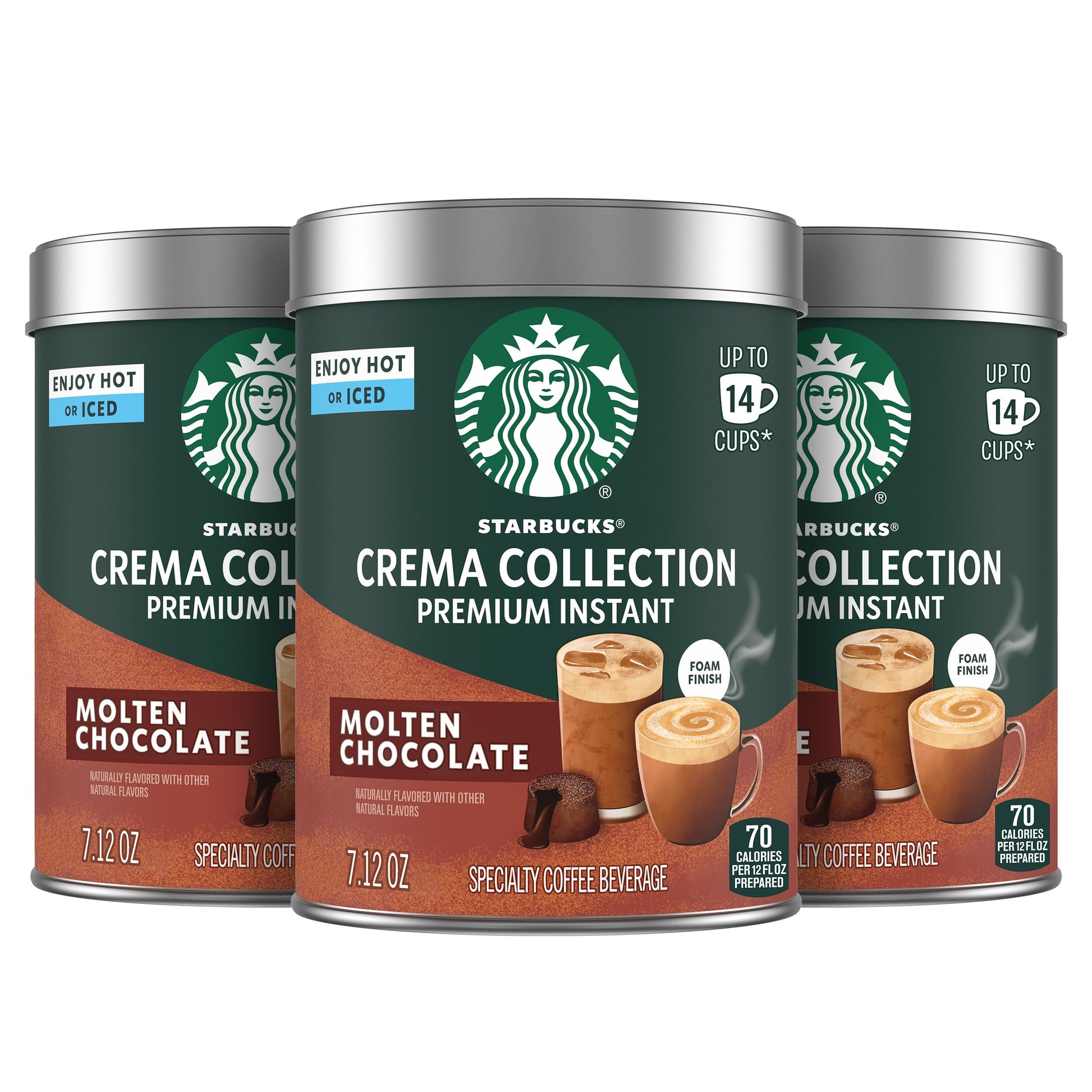 Starbucks Premium Instant Molten Chocolate Coffee, 2.37 Ounce (Pack of 3)