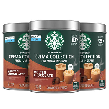 Starbucks Premium Instant Molten Chocolate Coffee, 2.37 Ounce (Pack of 3)