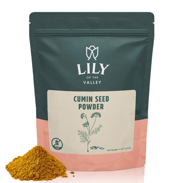 Lily of the Valley Cumin Powder - Ground Cumin - Great Flavor for Cooking & Baking - 100% Raw Comino Molido Sourced from India -