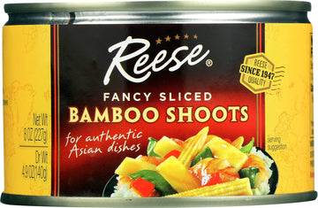 Reese Sliced Bamboo Shoots, 8-Ounces (Pack Of12)