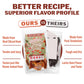 Bezerky Jerky All Natural Real Ham Jerky, Peppered, Low Fat, Gluten-Free, High Protein, 3.3 Ounce (Pack of 3)