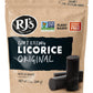 Rj'S Soft Australian Licorice, Original Black Flavor, Resealable Bag, 7 Ounce (1-Pack) | Non-Gmo, No Palm Oil, Plant Based | Sof
