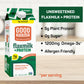 Good Karma Unsweetened Flaxmilk +Protein, 64 Ounce, 5g Plant Protein + 1200mg Omega-3 Per Serving, Plant-Based Non-Dairy Milk Al