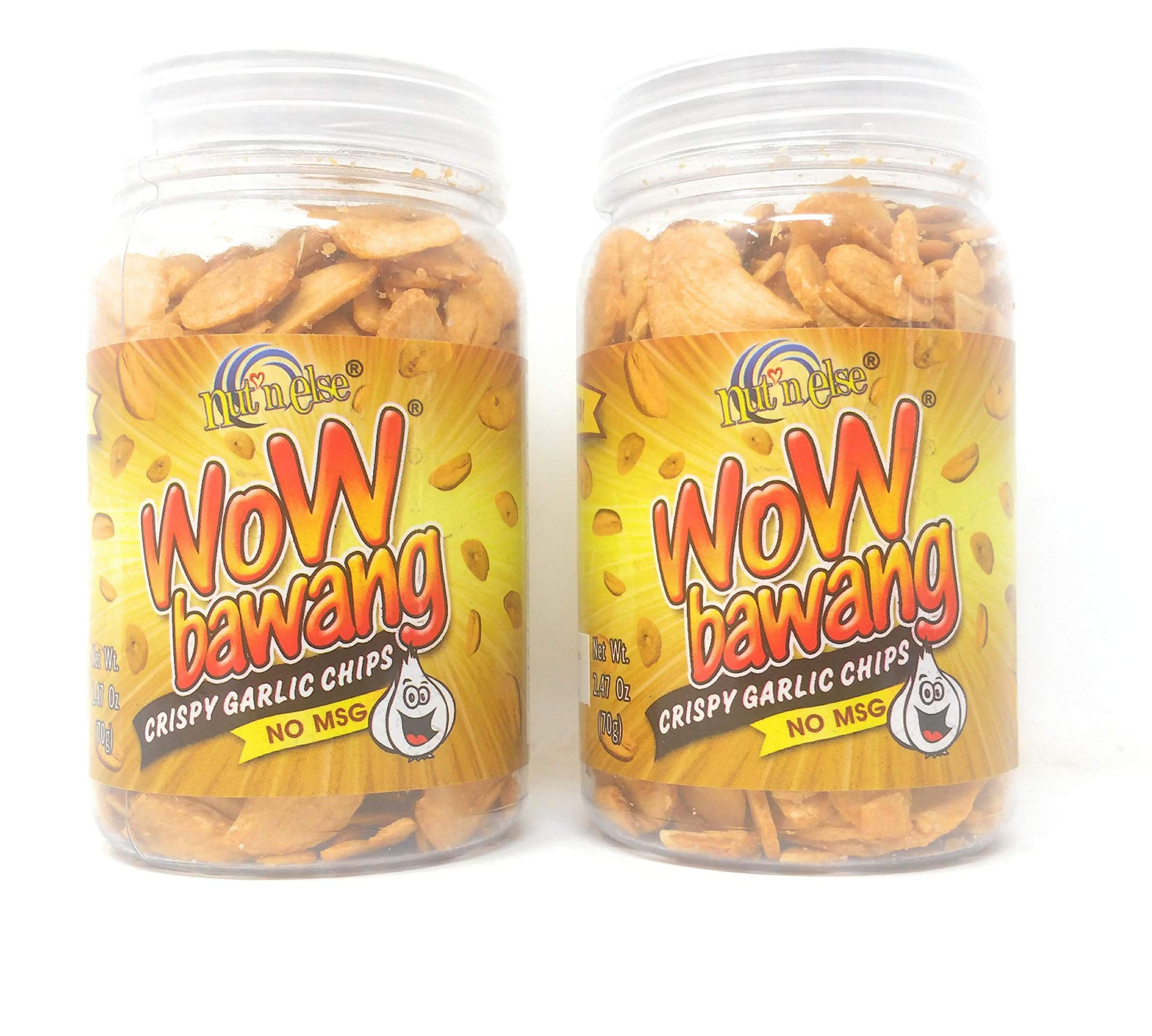 Nut N Else Wow Bawang Crispy Garlic Chips 70G, 2 Pack