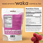 Waka Instant Green Tea Mix, Raspberry Flavored, 100% Tea Leaves, Unsweetened, 4.5oz Pouch, Makes Up to 200 Cups