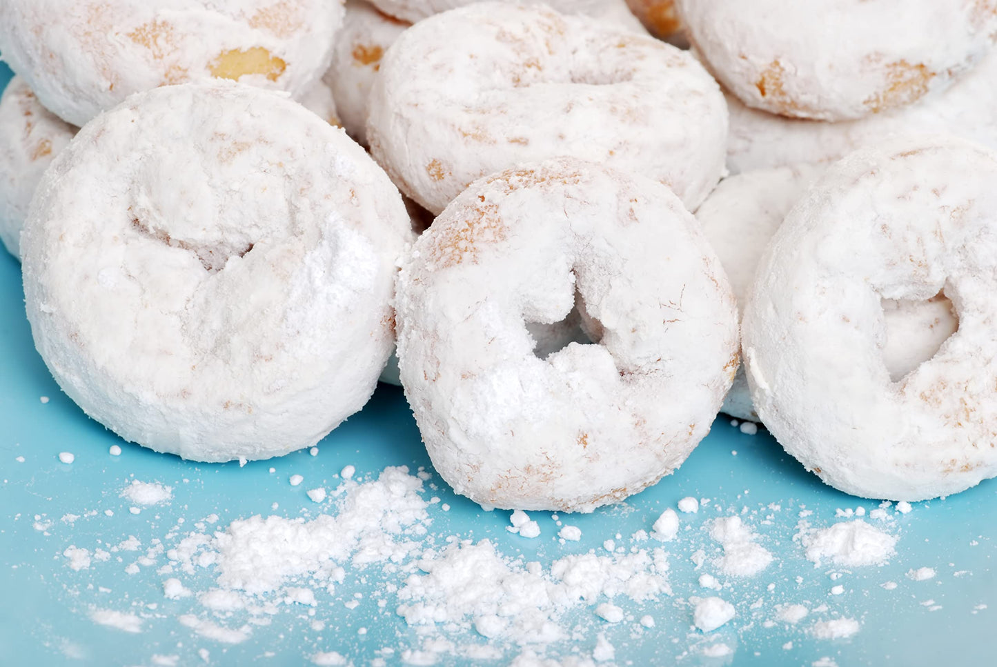 Naturejam Sweet Snow Sugar for Doughnuts and Pastries, 32 oz Bulk Bag, White, Made in Germany