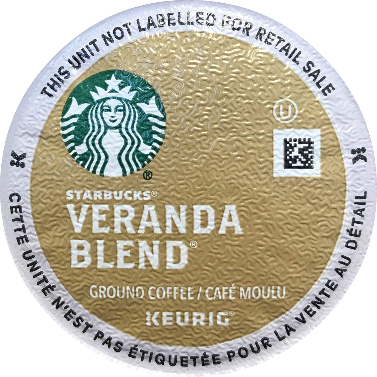 Thasaba Keurig K-Cups, Starbucks Veranda Blend Blonde Roast, 48 Count, Pack of 1