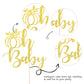 1 Pcs Pumpkin Oh Baby Cake Topper Glitter Fall Theme Pumpkin Baby Shower Cake Pick Decorations For Baby Shower Kids Birthday Tha
