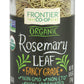 Frontier Co-Op Organic Whole Rosemary Leaf, 0.85 Ounce Bottle, Pungent, Herbaceous, Fresh Earthy Taste & Aroma, Kosher