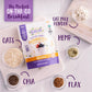 Oatsome Organic Overnight Oats with Chia, Flax, & Hemp, Gluten-Free Oatmeal with 7g of Protein, 2.5 lb Bag