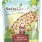 Food To Live Blanched Hazelnuts, 4 Pounds Raw Whole Filberts, No Skin, Unsalted, Unroasted Nuts, Vegan, Kosher. Keto. Good Source Of Vitamins And Protein. Great For Baking, Granola & Butter Making