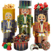 BONNIE AND POP - Christmas Gift Baskets - Chocolate, Cookies, Gourmet, Snacks, Candy Brittle, Food, Holiday Care Package for Fam