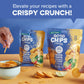 Good Chips Cauliflower Aged Cheese - Baked, No Oil - High Protein, Guilt Free Healthy Snacks - 0.7 Oz, Pack Of 12