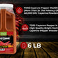 Extreme Hot Cayenne Pepper Powder Bulk 90,000 Heat Units 6 LB, Ground Cayenne Powder Hot Pepper Powder - Red Pepper Powder Spice