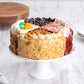 Our Specialty 8 Double Layer Variety Cake with Caramel, Carrot, Chocolate and Red Velvet Cake, 46 oz
