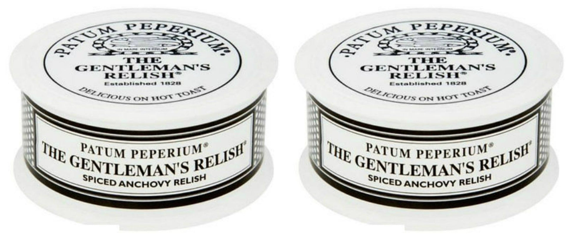 Patum Peperium Anchovy Relish The Gentleman's Relish 71g - Pack of 2
