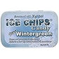 ICE CHIPS Candy Hand Crafted Tin, Wintergreen, 1.76 Ounce