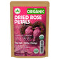 Organic Culinary Rose Petals  12 oz  Dried  Edible for Tea and Bath