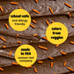 Supernatural Orange Softies Sprinkles, Dye-Free, Made In Usa, Soy Free, Gluten Free, Vegan, 16Oz